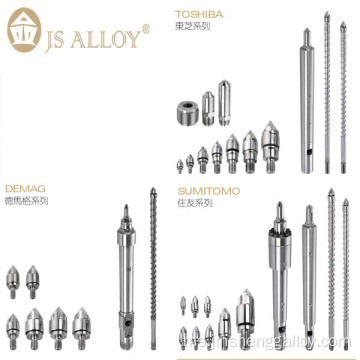 Skru dan tong aloi kobalt untuk mesin bakelite